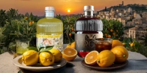 box esclusivo sicilia combo bottiglie amaro vipera e limoncello limone e psiche