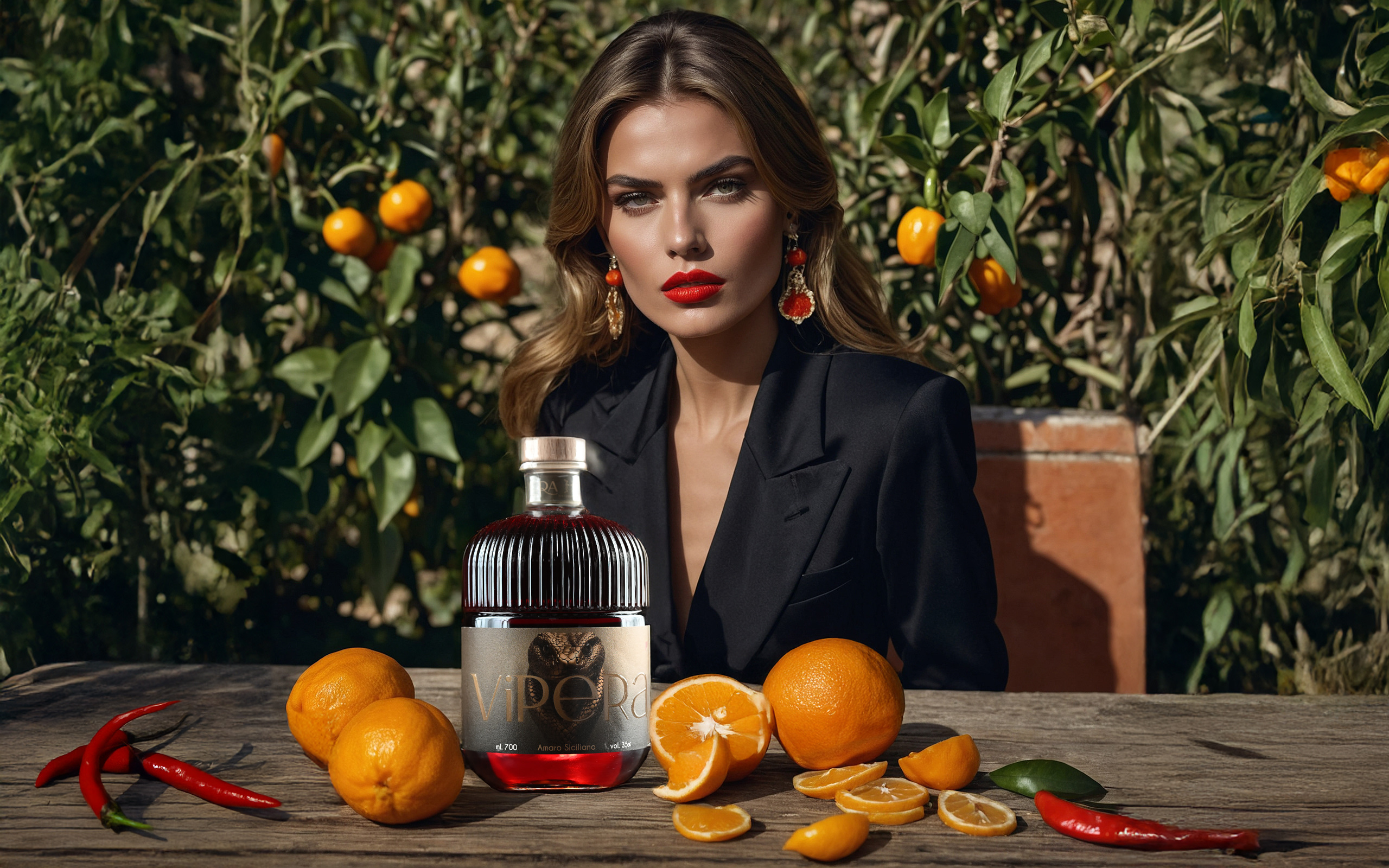 Amaro Vipera, l'amaro siciliano con erbe aromatiche e peperoncino